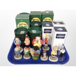 A group of Robert Harrop Beano and Dandy Collection figurines, Corgi Coronation Street figurines,