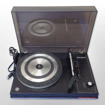A Telefunken Liftomat G turntable, with leads.