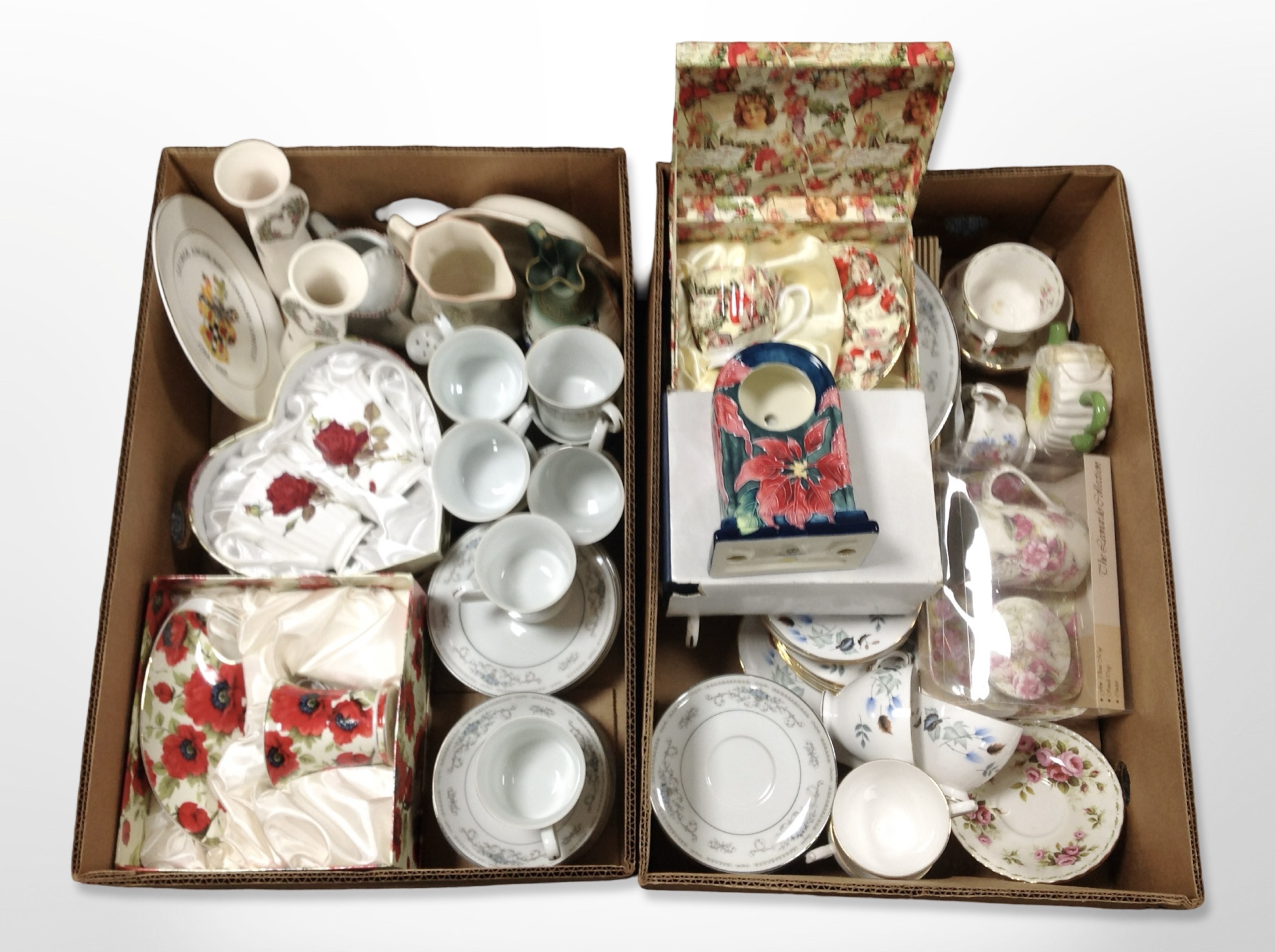 A group of tea porcelain including Leonardo Collection, Diane,