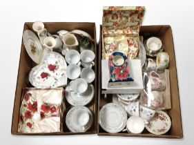 A group of tea porcelain including Leonardo Collection, Diane,