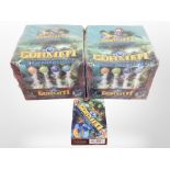Two packs of Gormiti trading cards.
