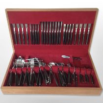 A canteen of Scandia stainless steel cutlery