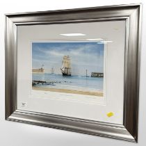 After Edwin Blackburn : Arrival of Morgenster at Blyth, limited edition colour print No.