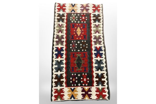 An eastern flatweave kilim,