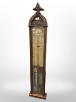 A Victorian Admiral Fitzroy's barometer.