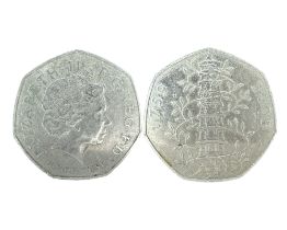 A 2009 Kew Garden 50p piece