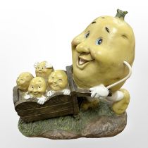 A 1970's advertising figure 'Spud family,