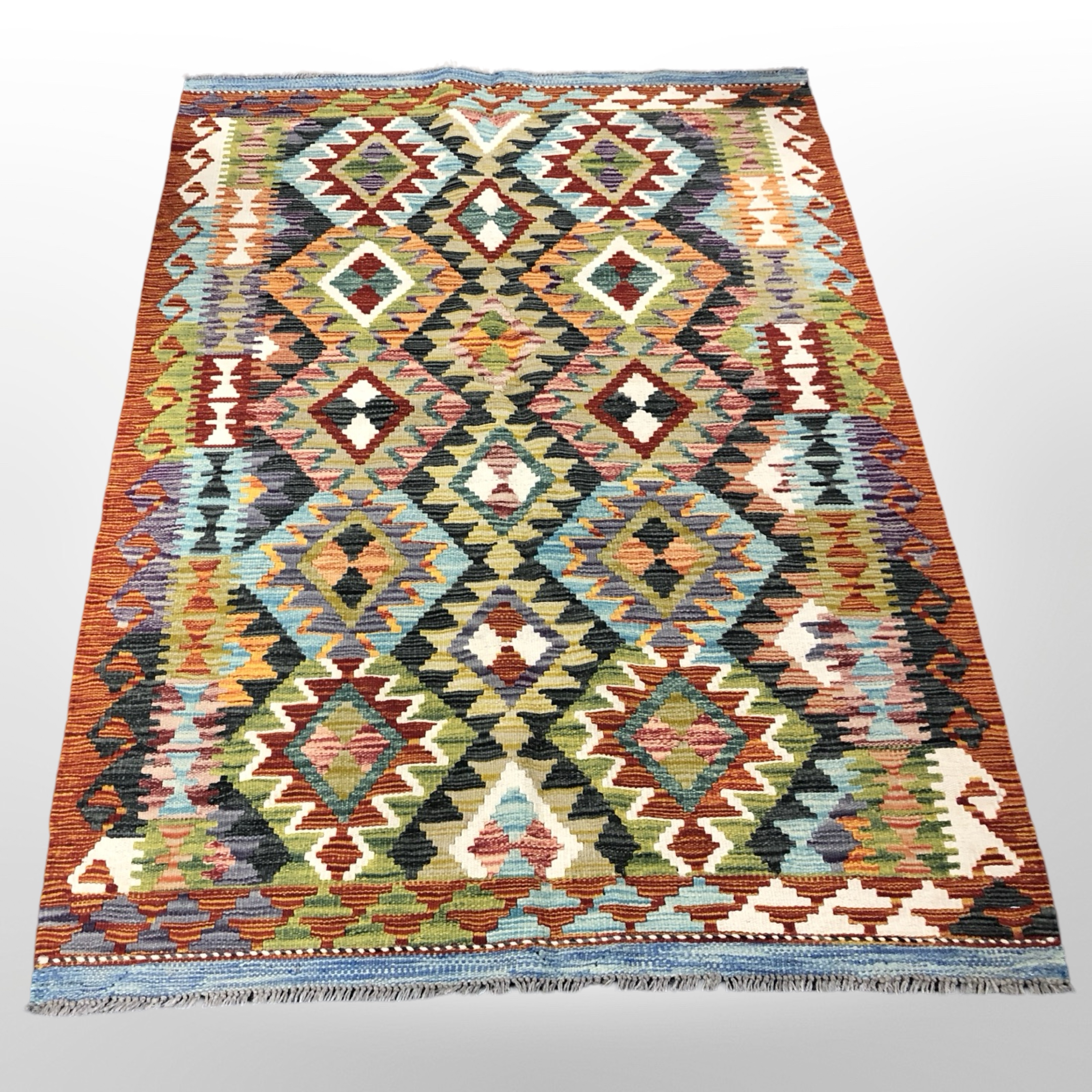 A Chobi kilim,