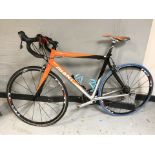 A Giant TCR A1 road bike,