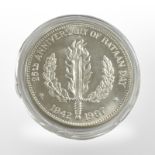 A Republic of Philippines 1967 0.900 silver one pesos, 27.1g.