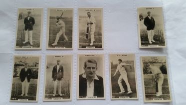 PHILLIPS, Cricketers, Yorkshire, part set, inc. Sutcliffe, Hirst, Rhodes, Waddington, Dolphin,