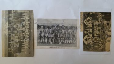FOOTBALL, Notts County signed team photos, inc. Dick Edwards, Frank Hill, Fred Curry, Paul Hooks,