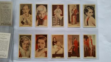 PHILLIPS, Stage And Cinema Beauties, complete, a few VG, mainly EX, 50