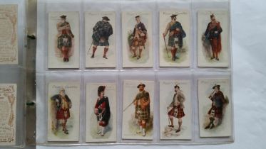 MIXED, complete (3), inc. Mitchell, Famous Scots, Clan Tartans 2nd; Players Highland Clans, G to EX,