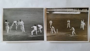 CRICKET, black & white press photographs, for MCC v Indian Touring Team at Lords, inc. 20/5/1967,