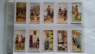 OGDENS, complete (2), inc. Boy Scouts (different), Cathedrals & Abbeys, G to EX, 50