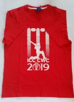 CRICKET, 2019 ICC Men's World Cup commemorative t-shirt, official ICC merchandise, new shirt with