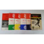 FOOTBALL, Wales international match programmes, 1960s & 1970s, inc. v Northern Ireland 1964 (