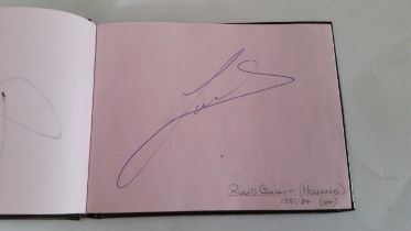 MIXED SPORT, autograph album, inc. football, golf, horseracing etc.; Sven Goran Eriksson, Norman