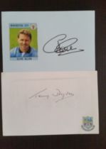 FOOTBALL, mixed autographs, mainly white cards, inc. Frank Lampard, Mark Crossley, Giancarlo