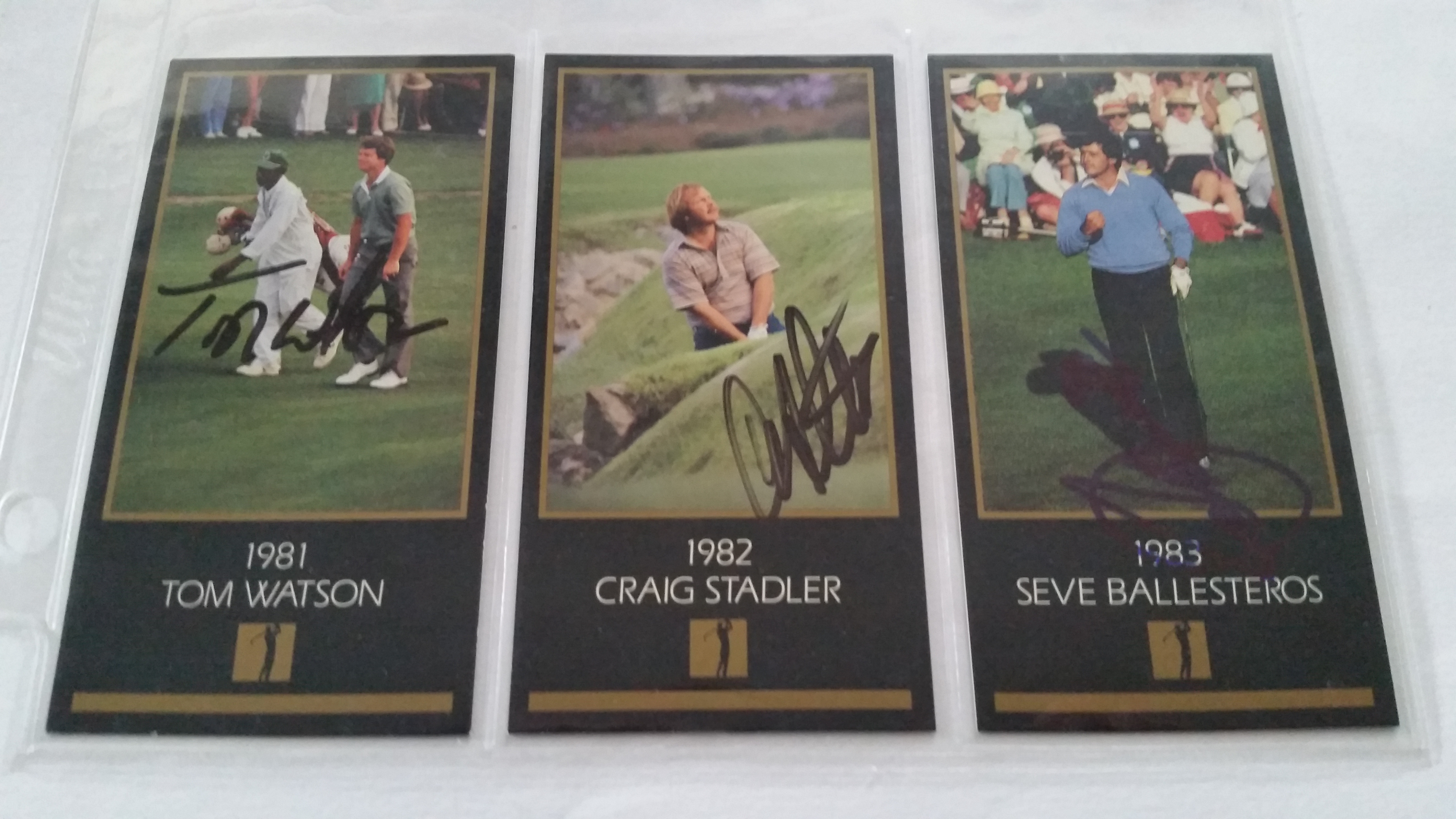 GOLF, Grand Slam Ventures Champions of Golf Masters Collection cards, all cards present (excl. - Image 5 of 18