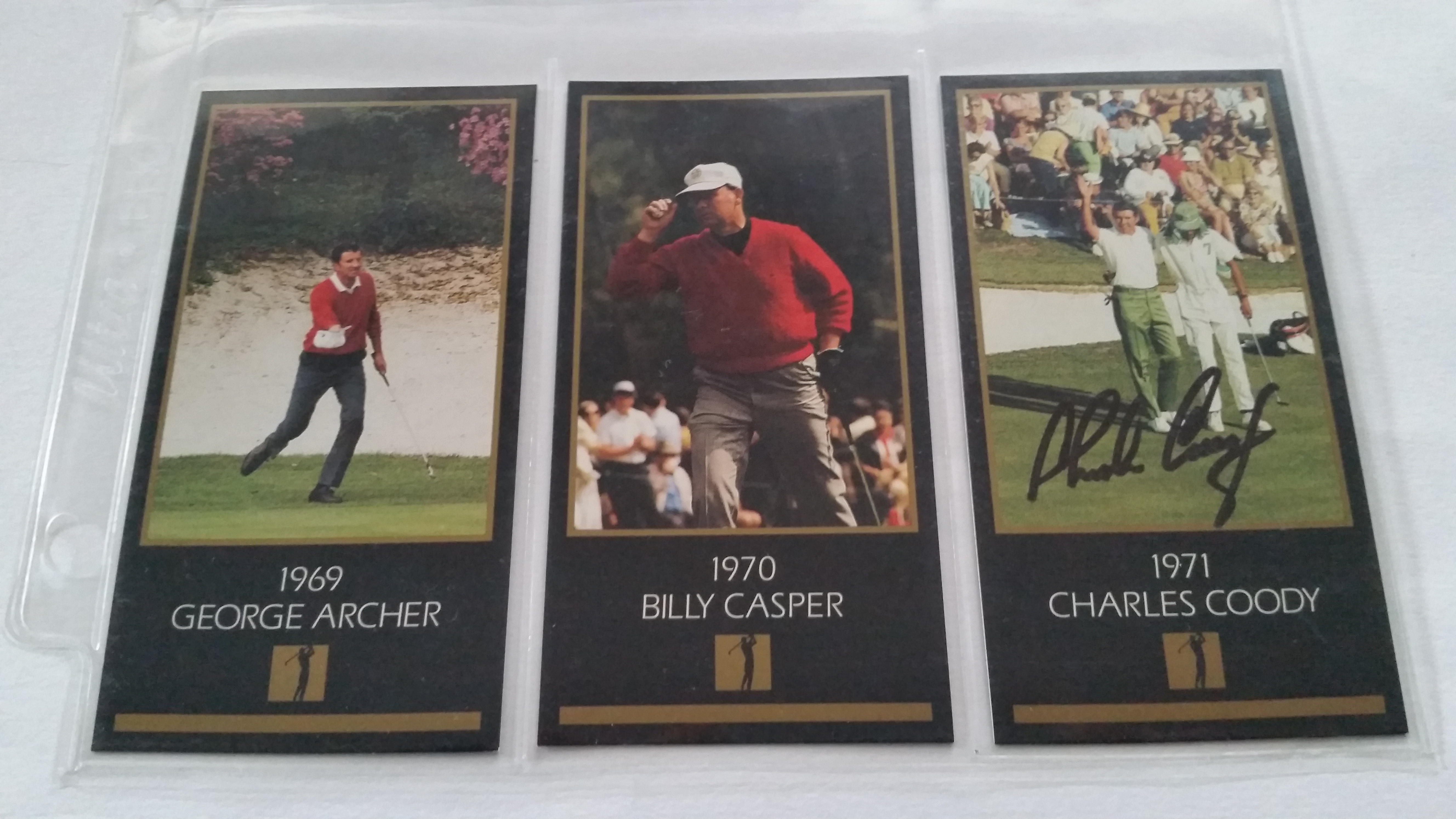 GOLF, Grand Slam Ventures Champions of Golf Masters Collection cards, all cards present (excl. - Image 3 of 18