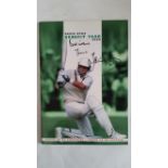 CRICKET, Yorkshire benefit brochures, few signed inc. Richard Blakey 1998 (signed, black ink, with