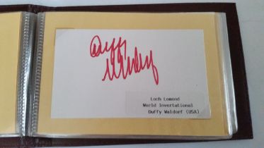 GOLF, mixed autograph selection, may from The Open 2000, all to white card, inc. Justin Rose,