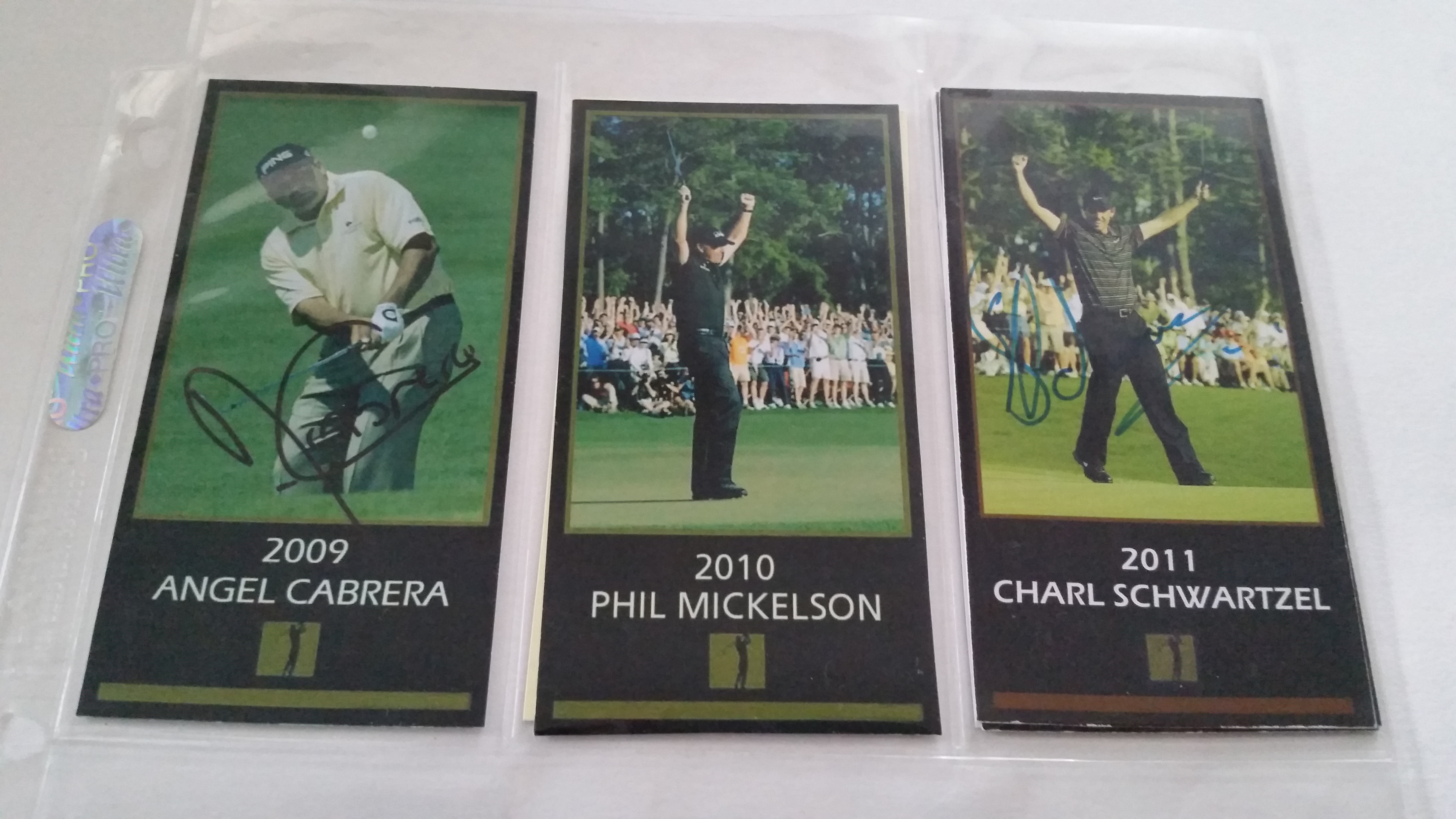 GOLF, Grand Slam Ventures Champions of Golf Masters Collection cards, all cards present (excl. - Image 16 of 18