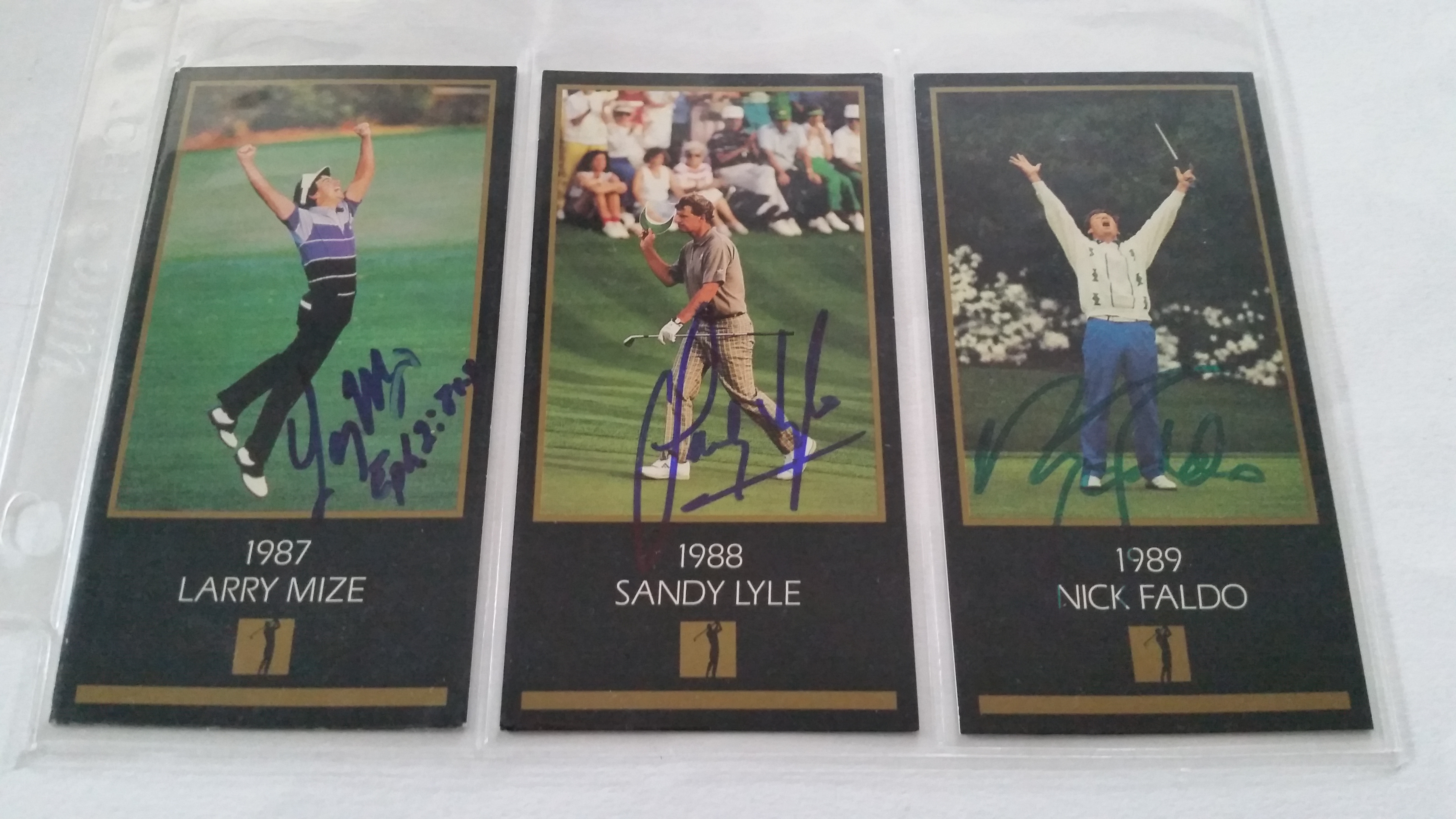 GOLF, Grand Slam Ventures Champions of Golf Masters Collection cards, all cards present (excl. - Image 9 of 18