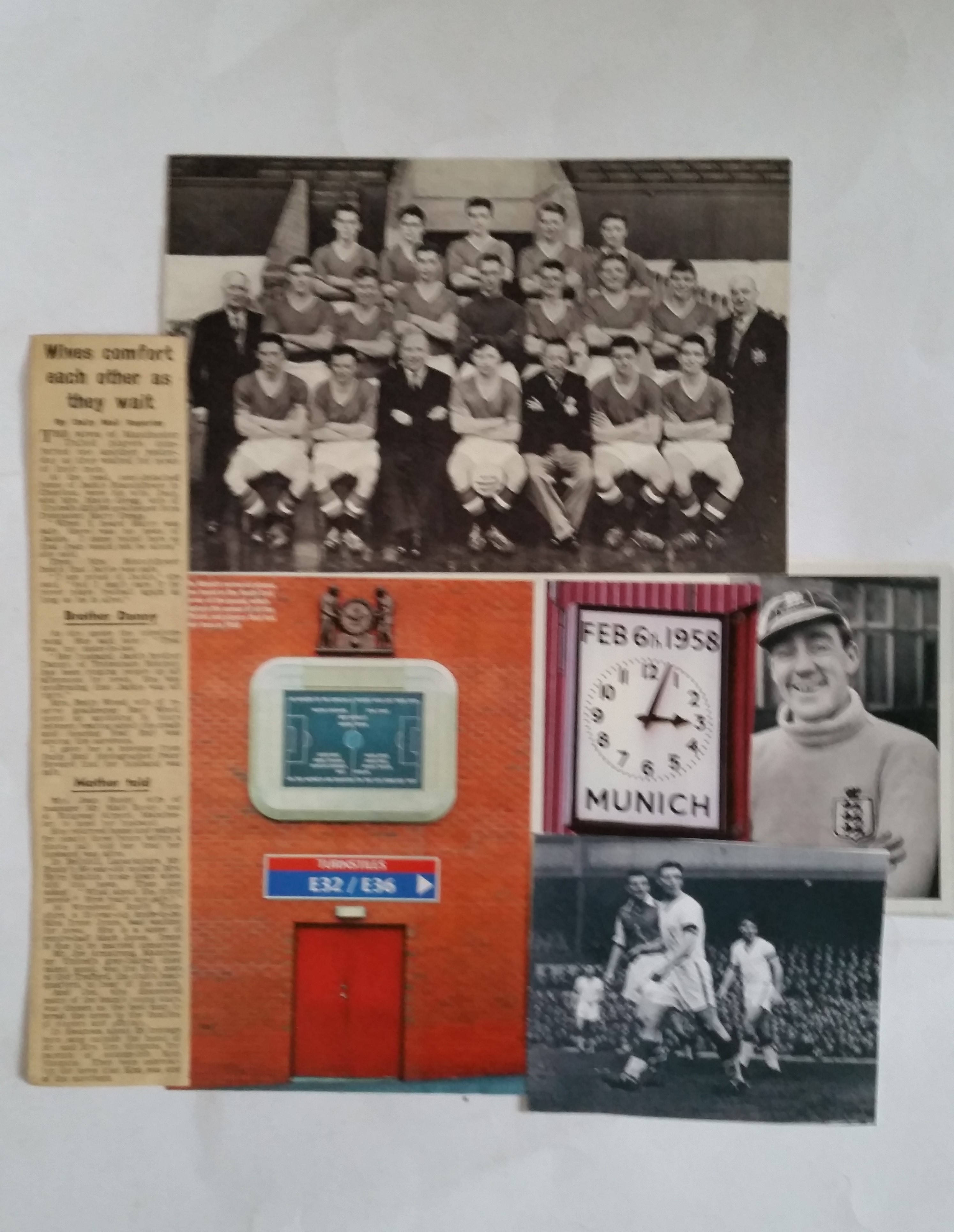 FOOTBALL, Manchester United, Munich Air Disaster selection, inc. A Tribute to the Busby Babes - Image 3 of 3