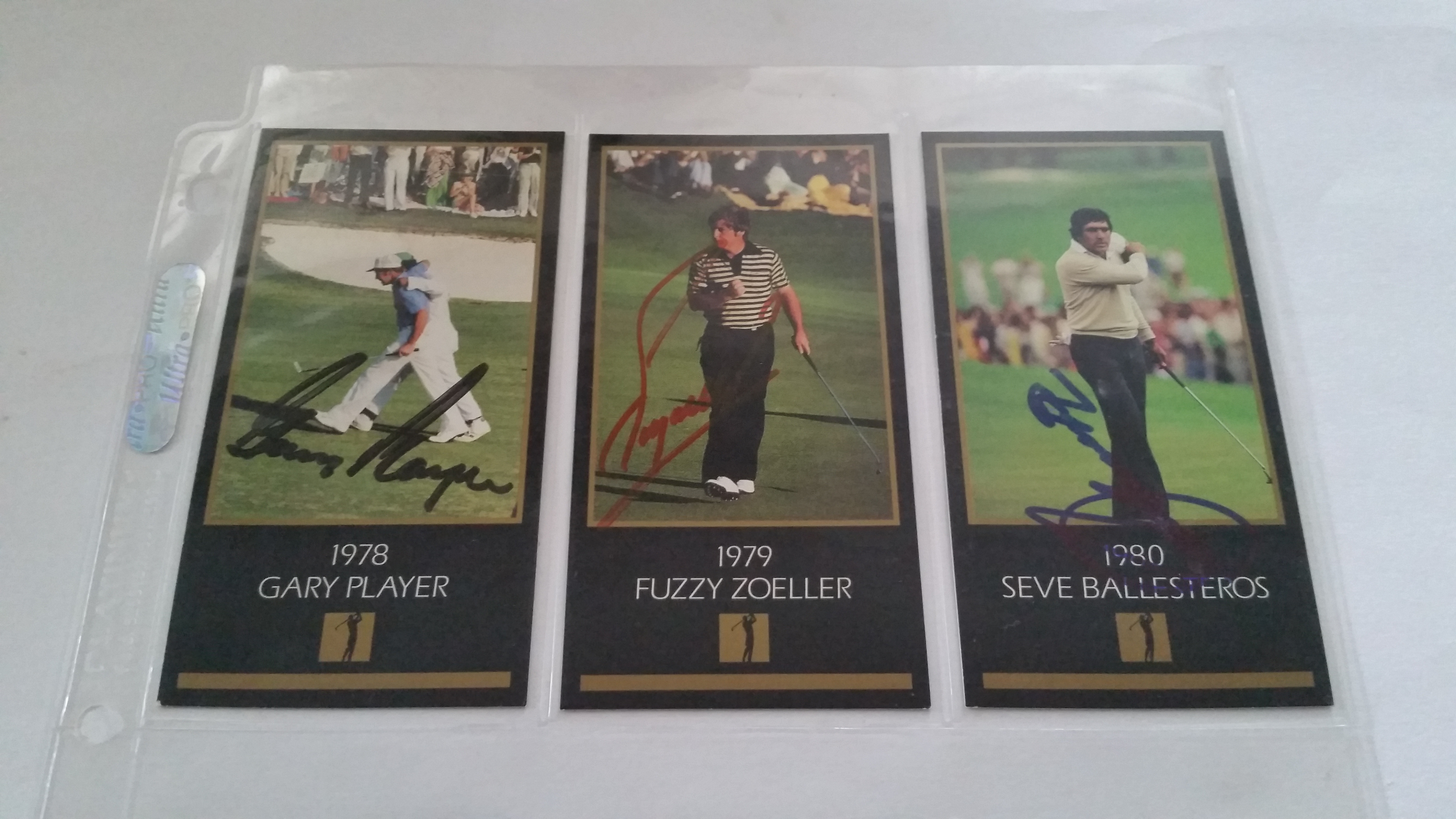 GOLF, Grand Slam Ventures Champions of Golf Masters Collection cards, all cards present (excl. - Image 6 of 18