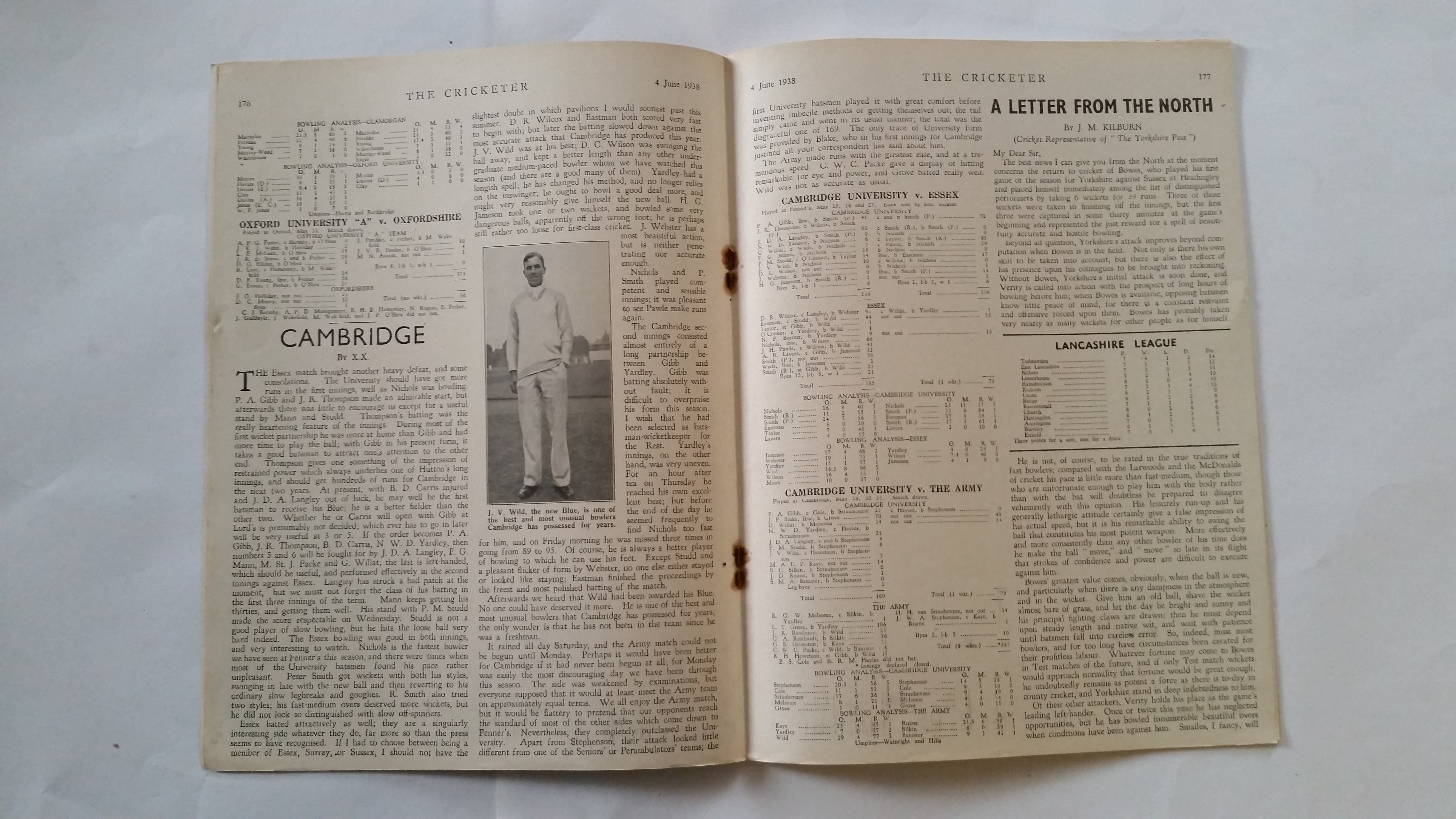 CRICKET, editions of The Cricketer, 1920s/30s/40s, inc. 3 September 1927, 7 September 1929, 14 - Image 2 of 3