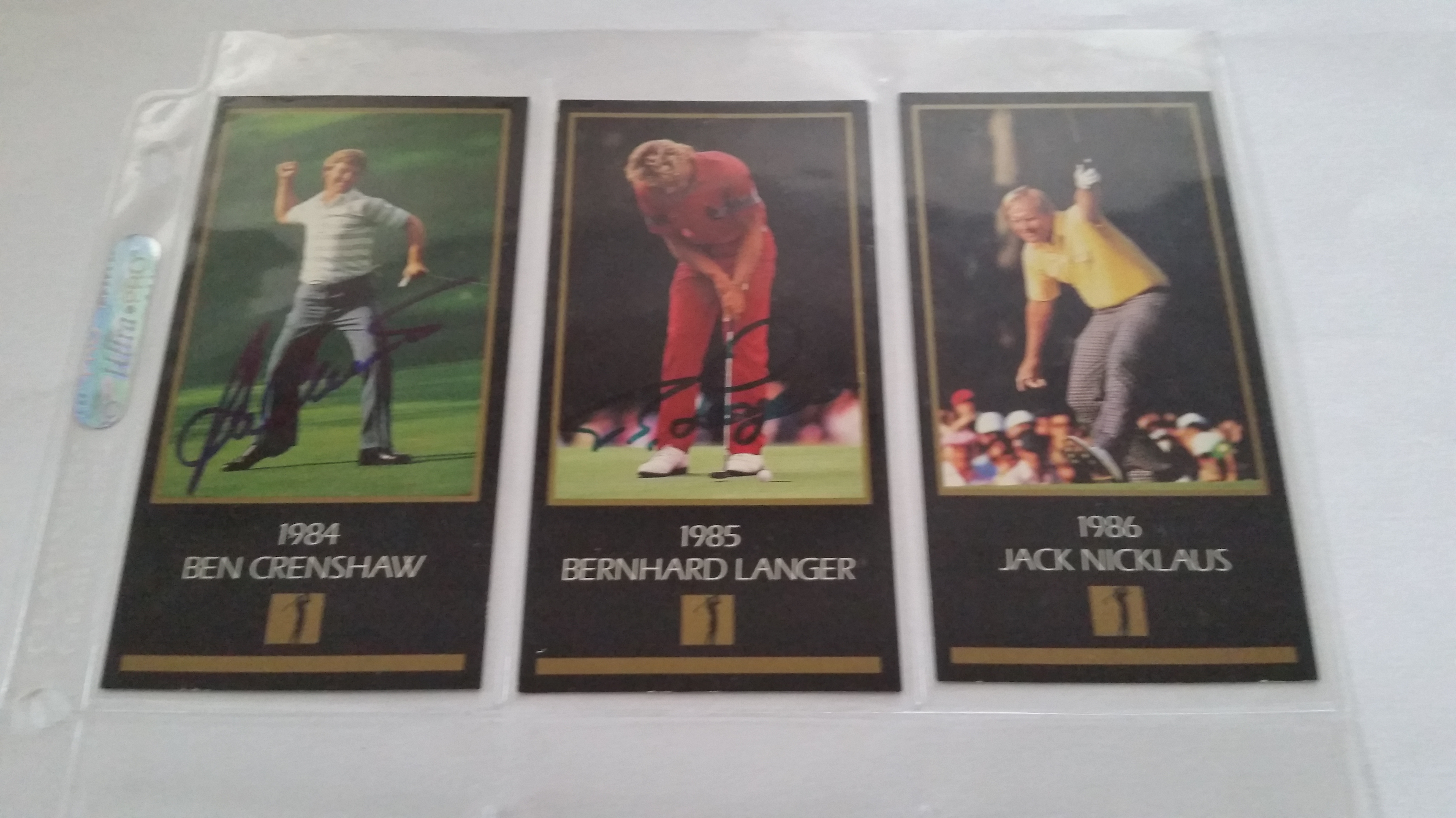 GOLF, Grand Slam Ventures Champions of Golf Masters Collection cards, all cards present (excl. - Image 10 of 18