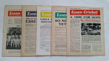 CRICKET, editions of Essex & Cricket journal, inc. Special Members Issues, Christmas 1976 &
