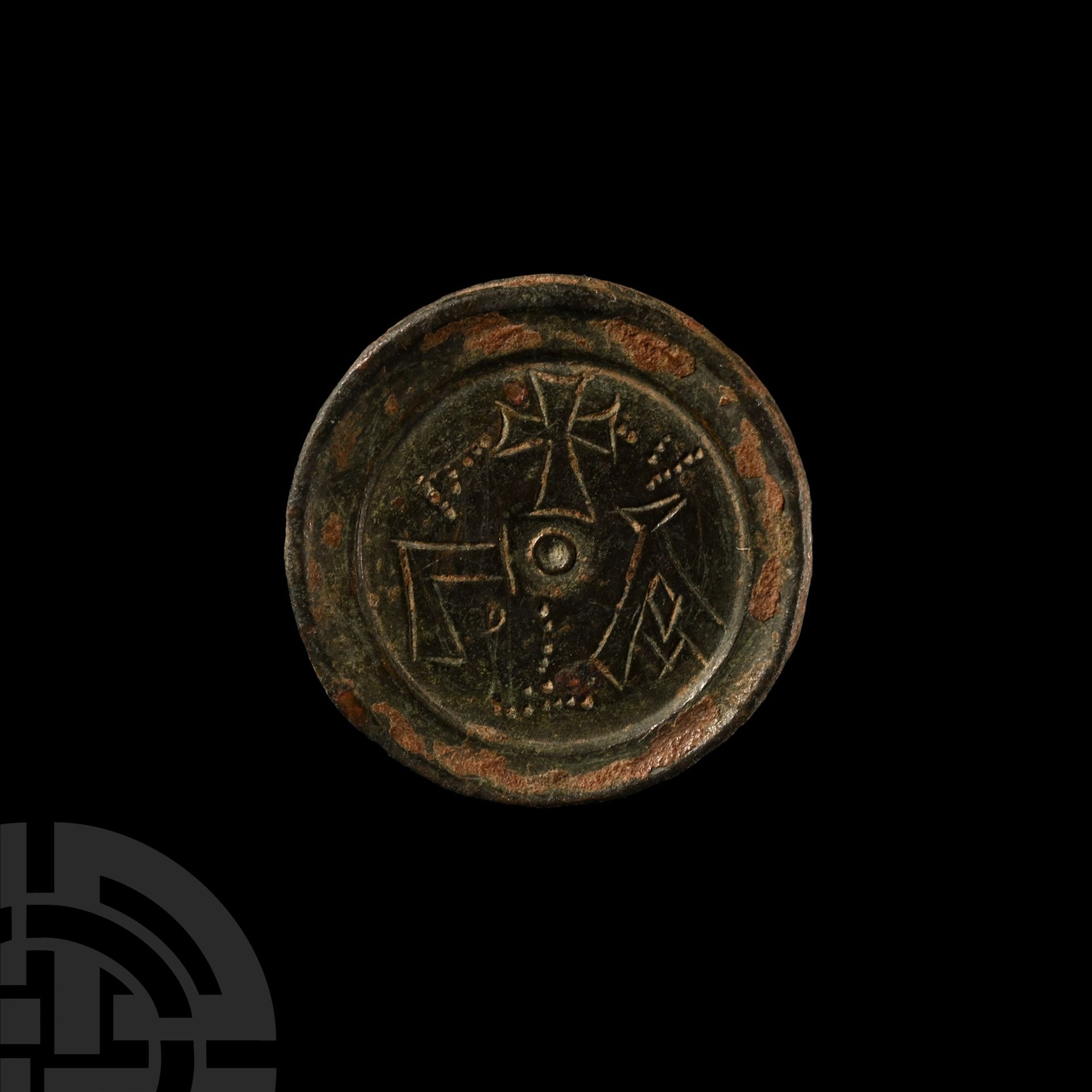 Byzantine Bronze Coin Weight