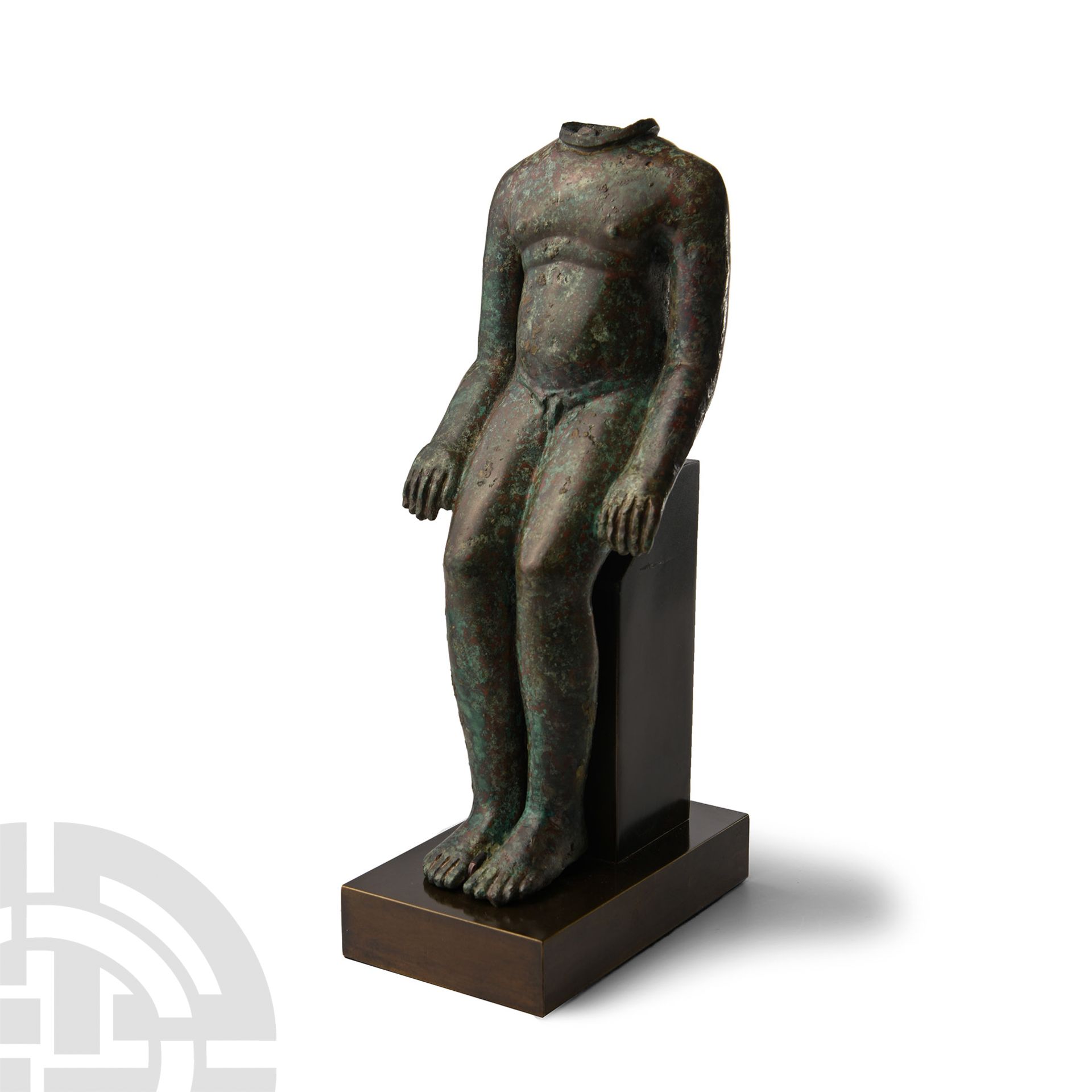 Large Egyptian Bronze Body of Horus-Harpocrates