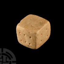 Large Roman Marble Gaming Dice