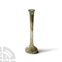 Roman Glass Candlestick Unguentarium