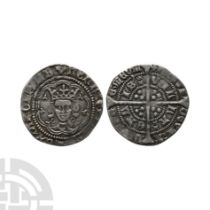 English Medieval Coins - Henry VI - Calais - AR Halfgroat