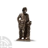 Post Medieval Silver Statuette of Jupiter