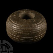 Etruscan Terracotta Spindle Whorl