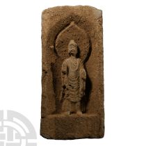 Chinese Northern Wei Buddha Brick