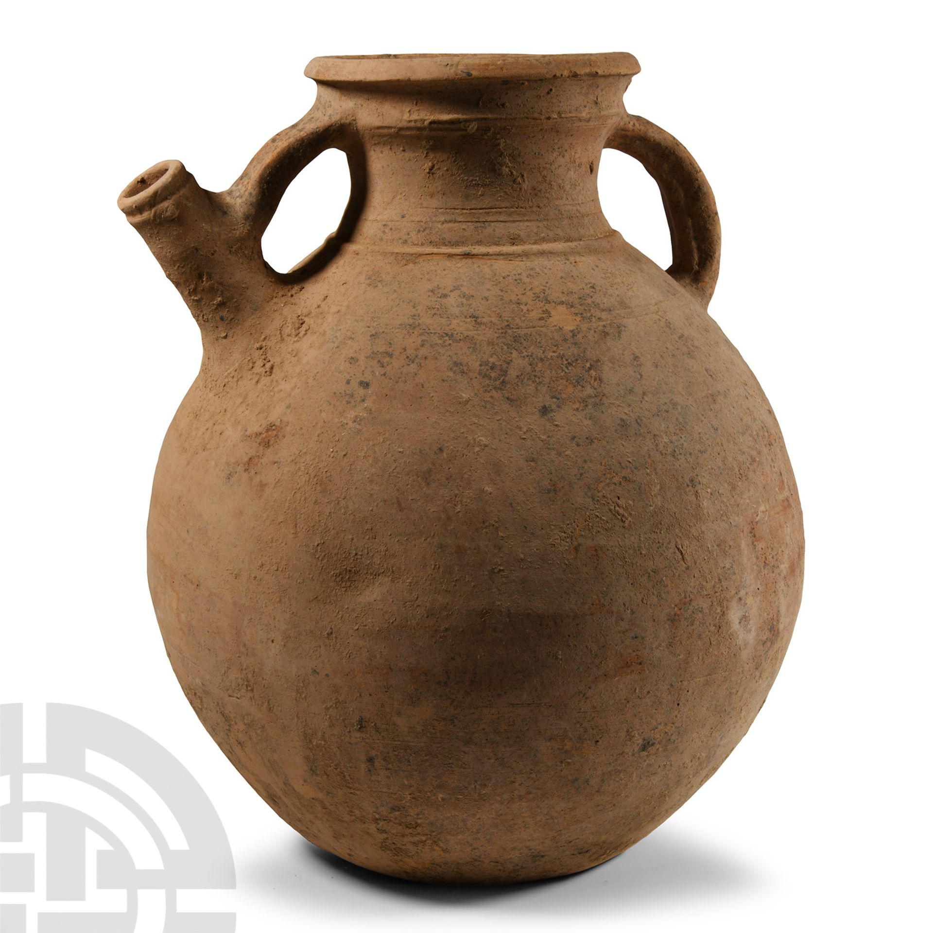 Large North West Iranian Spouted Vessel