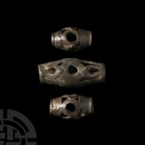 Amlash Bronze Cage Bead Collection