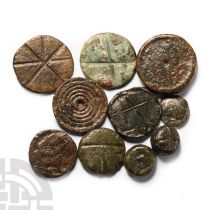 Byzantine Bronze Trade Weight Collection