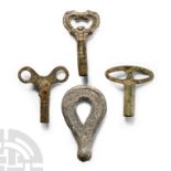 Post Medieval Bronze Key Group