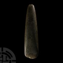 Stone Age Polished Stone Chisel