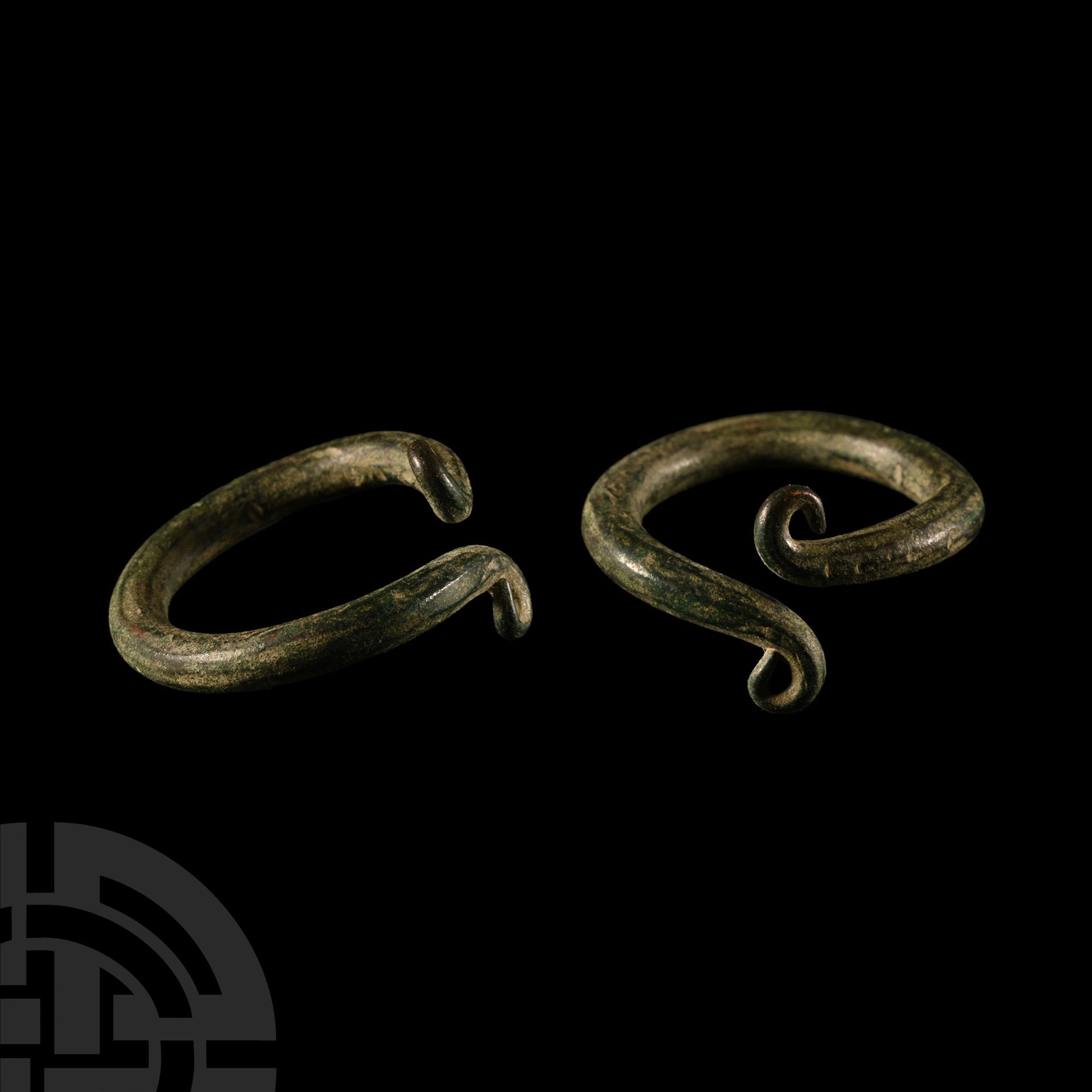 Bronze Age Ring with Looped Terminals