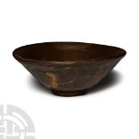 Chinese Song Brown Glazed Ceramic Tea Bowl